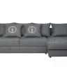 Диван Sorrento 290 с канапе трехмест.раскл (Еврокнижка) Koza0310-KOR+Nev91 290*156*90см в Ярославле