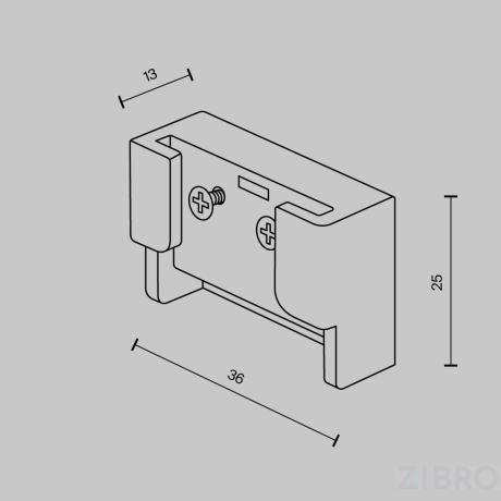 Комплектующие для текстильной подвесной системы Technical TRA130BECDuo-B в Ярославле