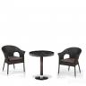 Кофейны комплект плетеной мебели T601/Y79A-W53 Brown (2+1) в Ярославле