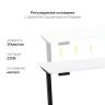 Стол с регулировкой высоты 2AR2 черный/ЛДСП белый, 120x60 в Ярославле