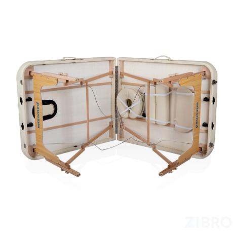 Массажный складной стол Premium Pro 2 XL (80см) кремовый в Ярославле