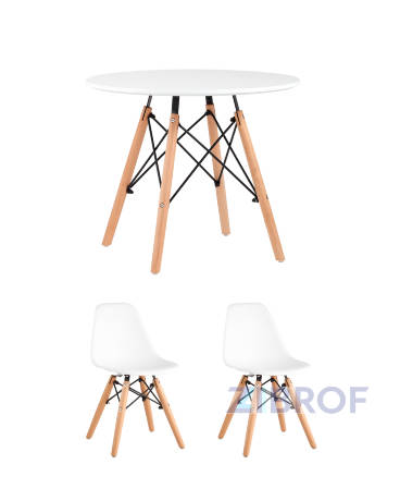 Комплект мебели детский стол Eames и два стульчика в Ярославле