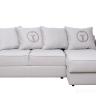 Диван Sorrento 230 с канапе трехмест.раскл (Еврокнижка) Koza3803-SVSER+Nev83 230*156*90см в Ярославле