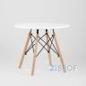 Комплект детский Eames стол и четыре стула белые в Ярославле