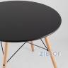 Eames D80 черный, 4 стула Eames DSW белые в Ярославле