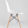 Eames D80 черный, 4 стула Eames DSW белые в Ярославле